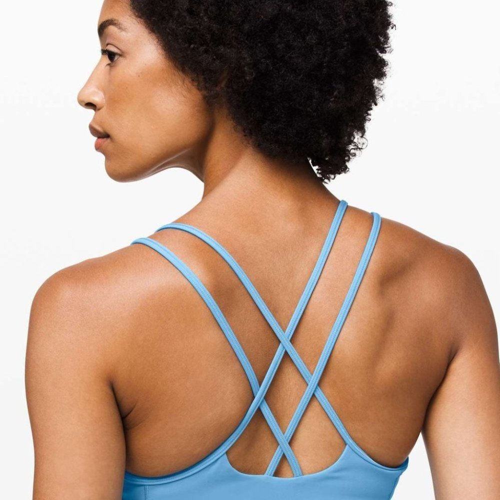 Lululemon Free To Be Tank *Everlux Aqua Smoke Blue | 2 - Picture 7 of 7